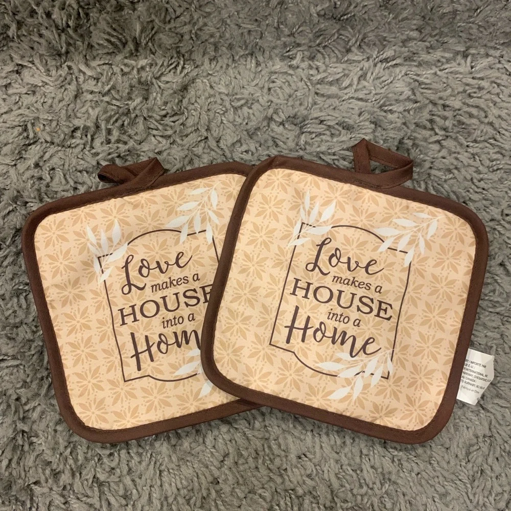2pk Cotton Pot Holders
